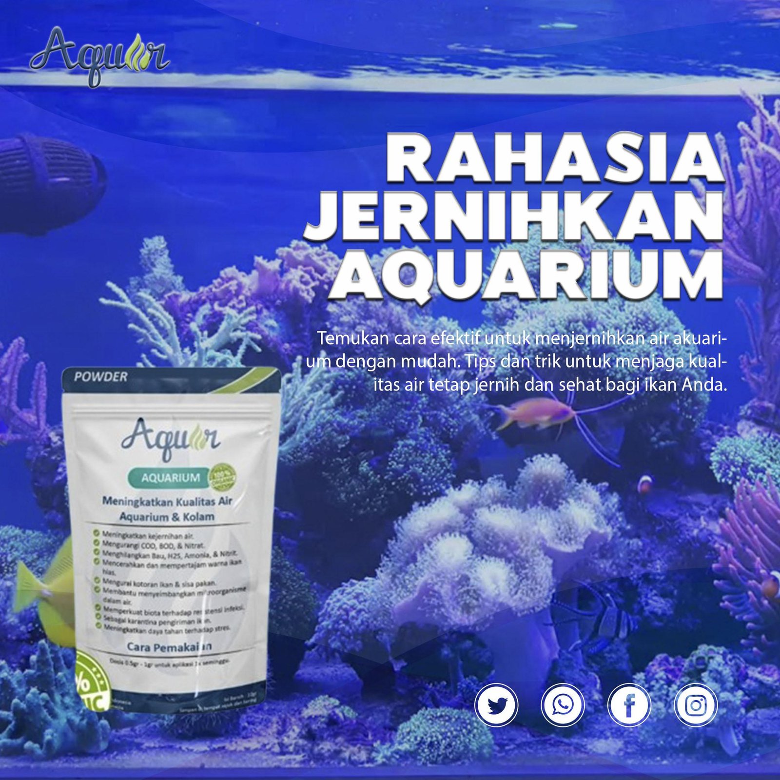 Jual Filters Aquar Aquarium