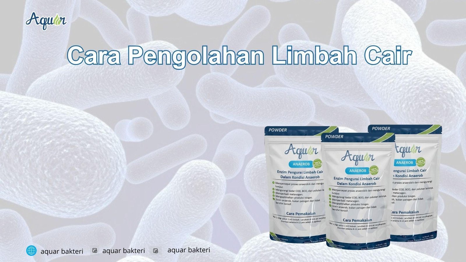 Cara Pengolahan Limbah Cair