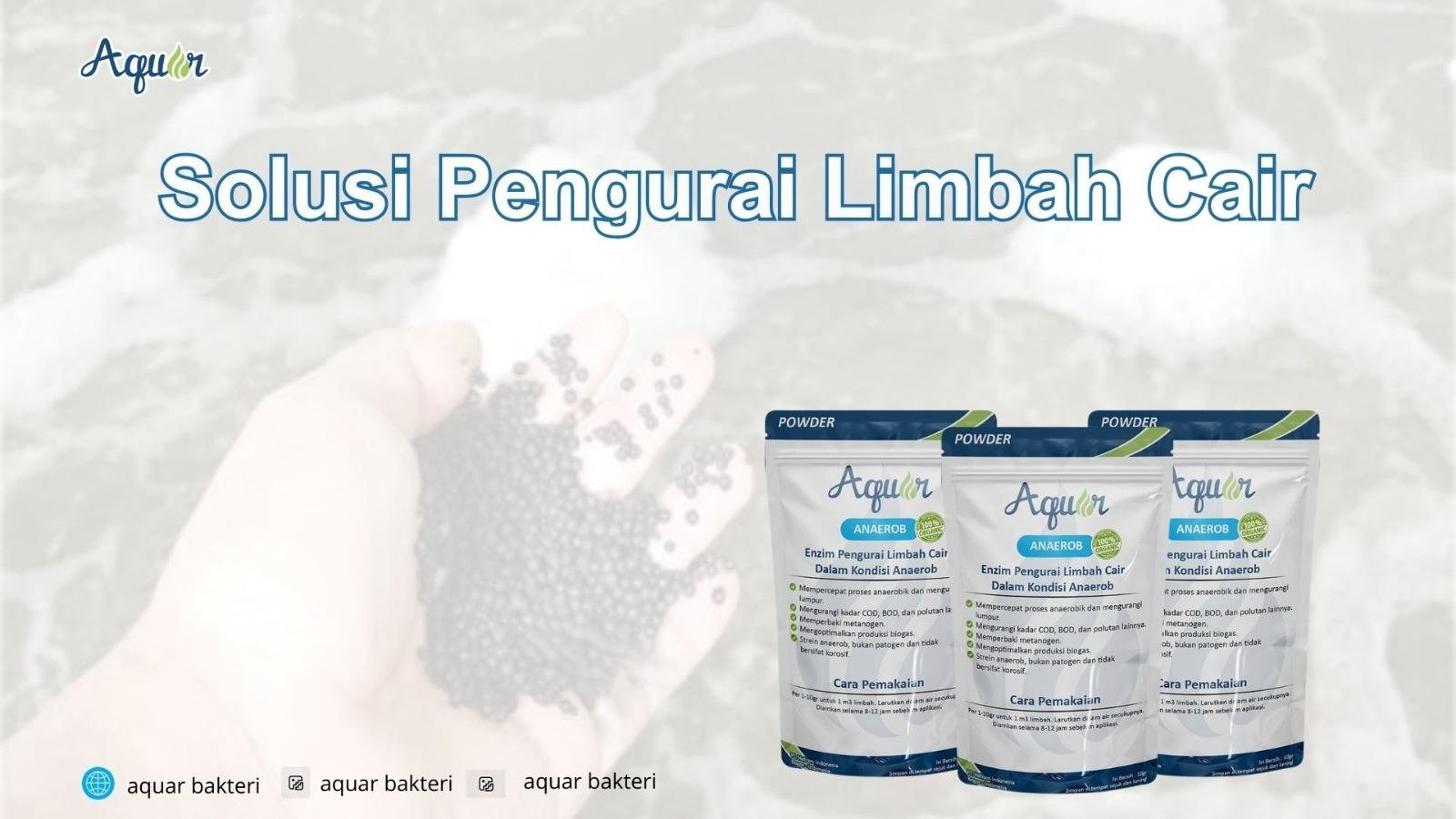 Solusi Pengurai Limbah Cair