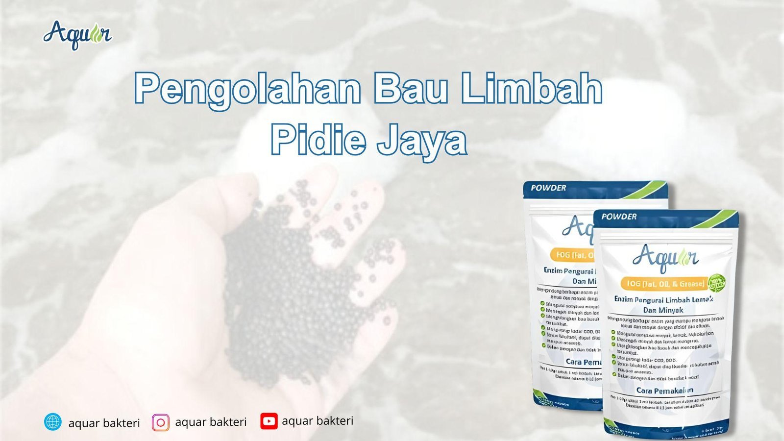 Pengolahan Bau Limbah Pidie Jaya