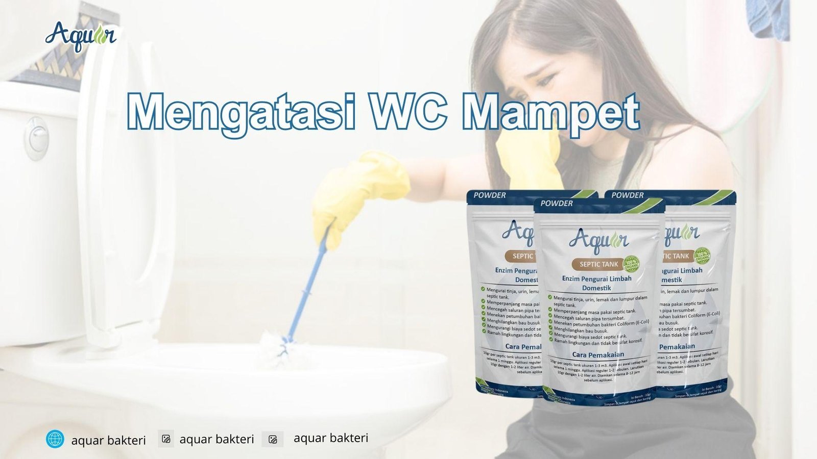 Mengatasi WC Mampet