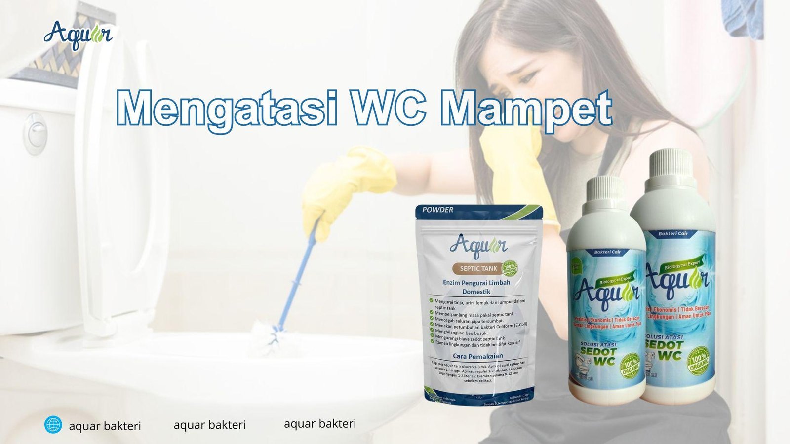 Mengatasi WC Mampet Muara Ening