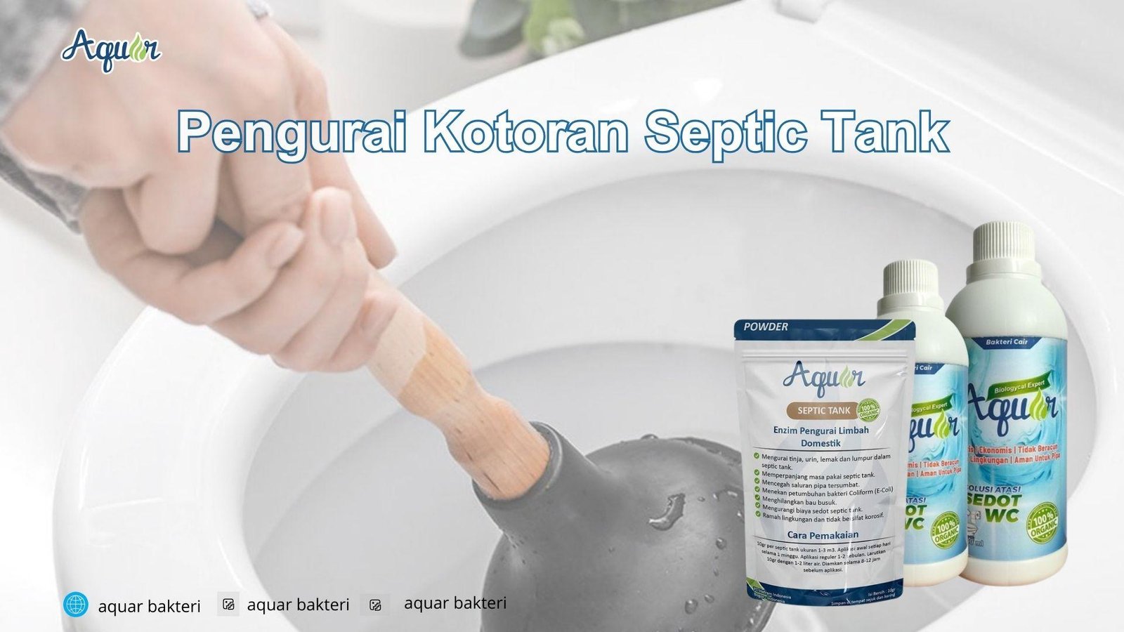 Pengurai Kotoran Septic Tank