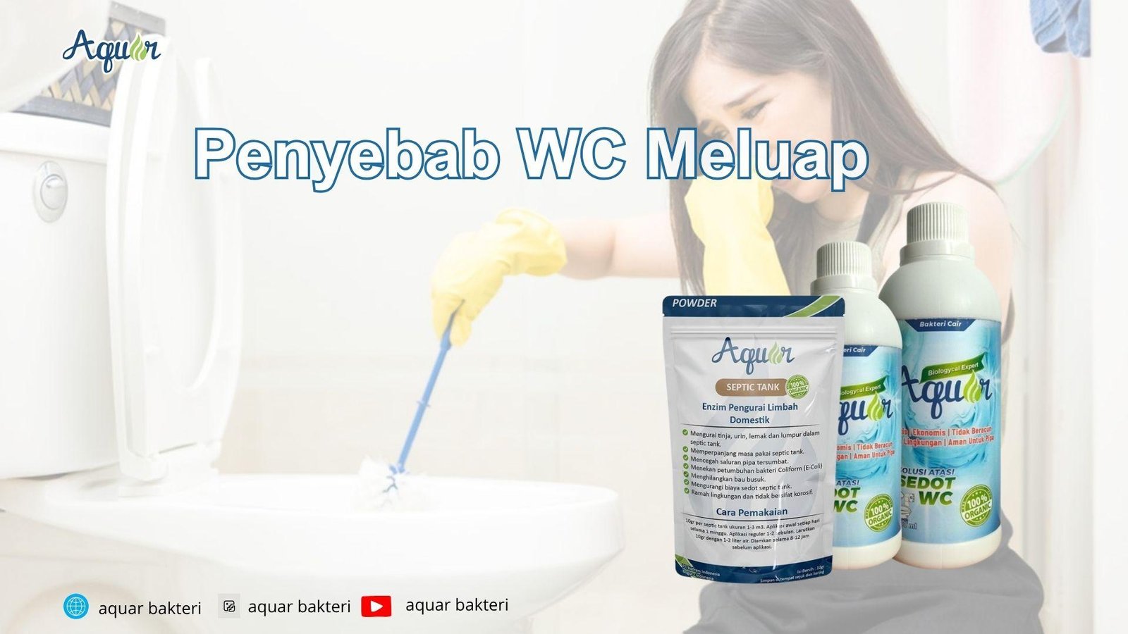 Penyebab WC Meluap