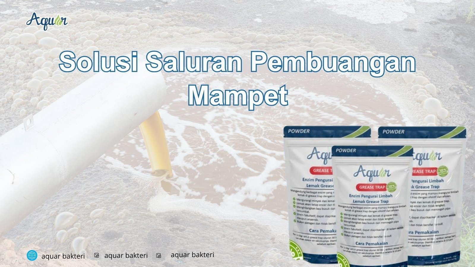 Solusi Saluran Pembuangan Mampet