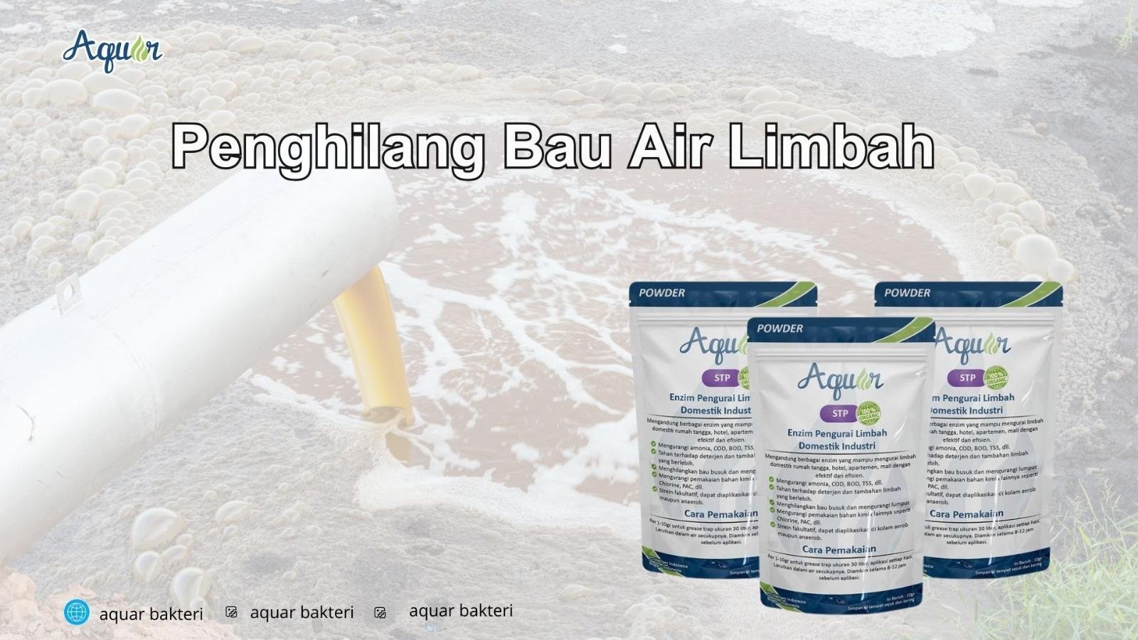 Penghilang Bau Air Limbah