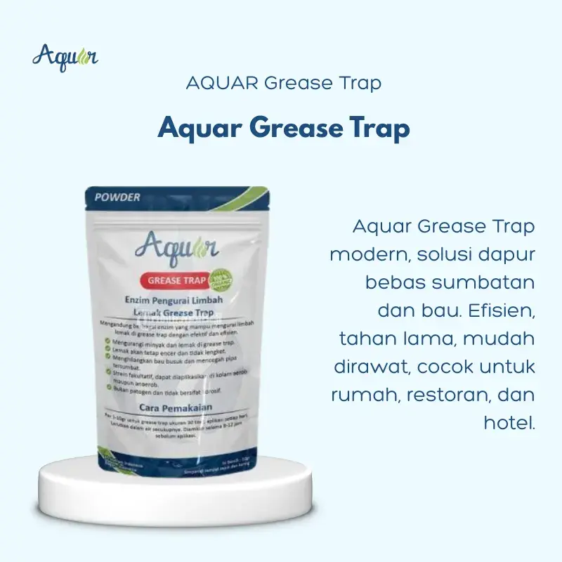Aquar Grease Trap Murah