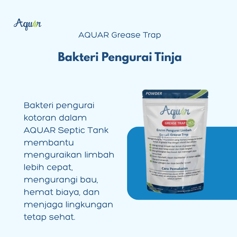 Bakteri Pengurai Kotoran terbaik