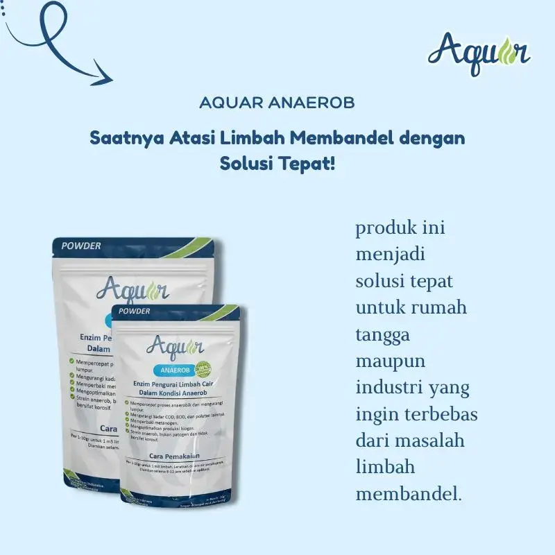 Bakteri Pengurai Limbah Cair Efisien