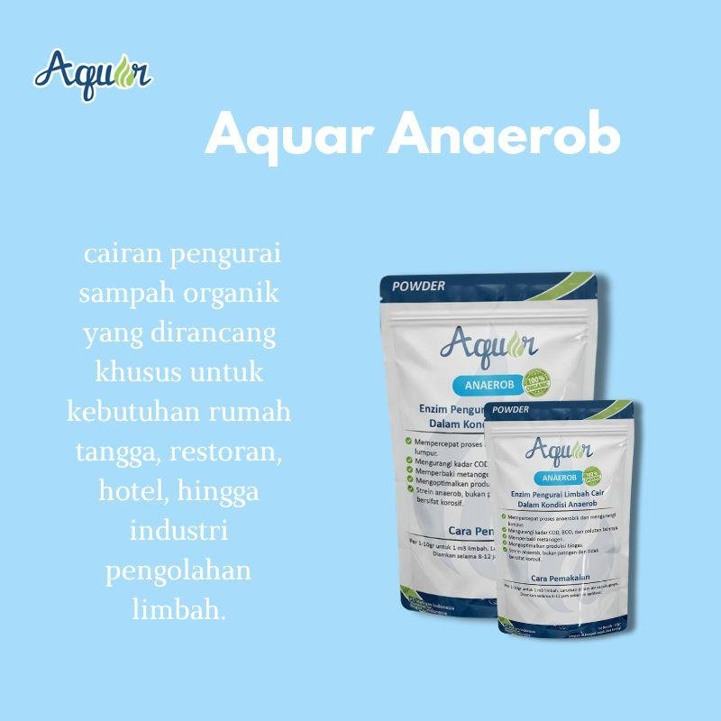 pengurai sampah aquar anaerob