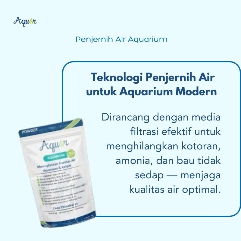 Penjernih Air Aquarium Efektif