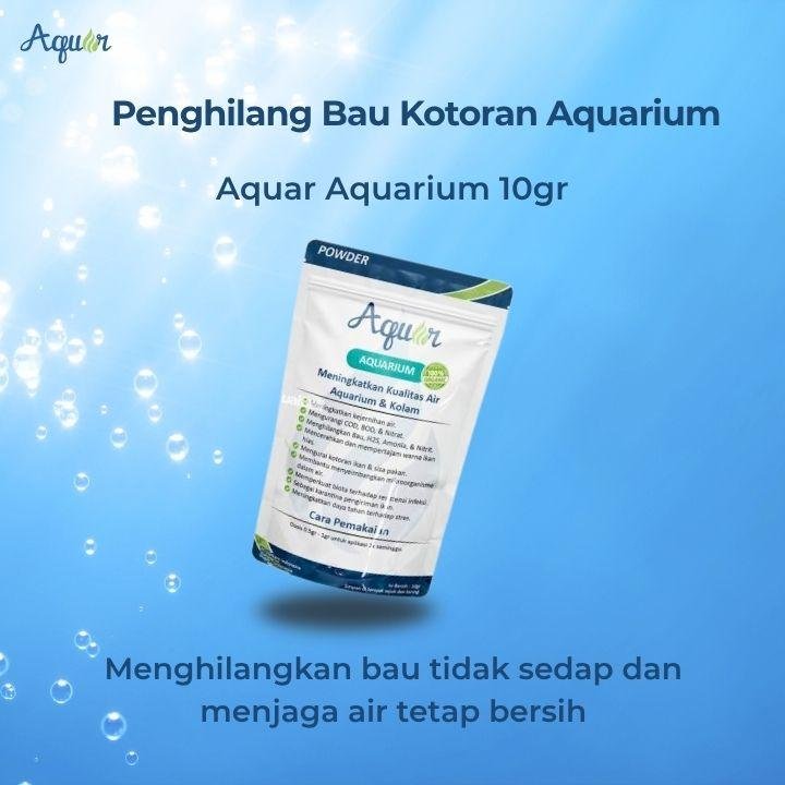 Penghilang Bau Menyengat Aquarium