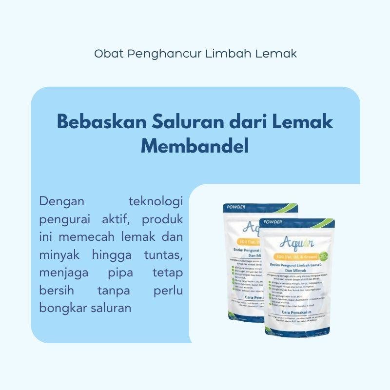 Obat Efektif Penghancur Limbah Lemak