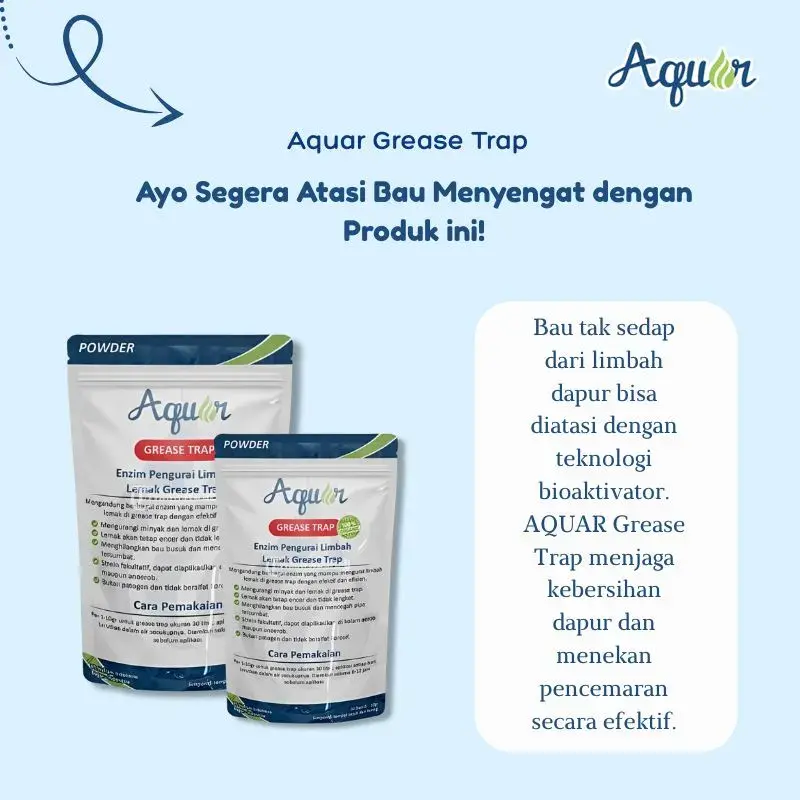 aquar grease solusi pengurai berbau industri berkualitas