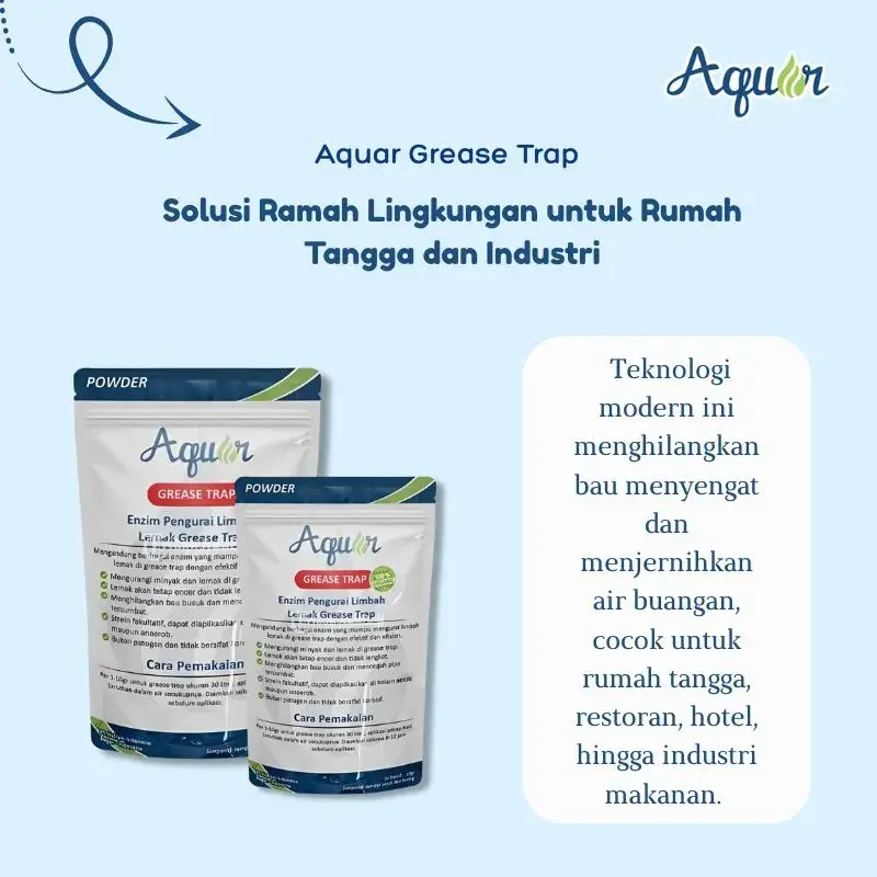 aquar grease solusi pengurai berbau