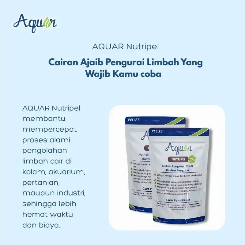 Produk Aquar Nutripel Berkualitas