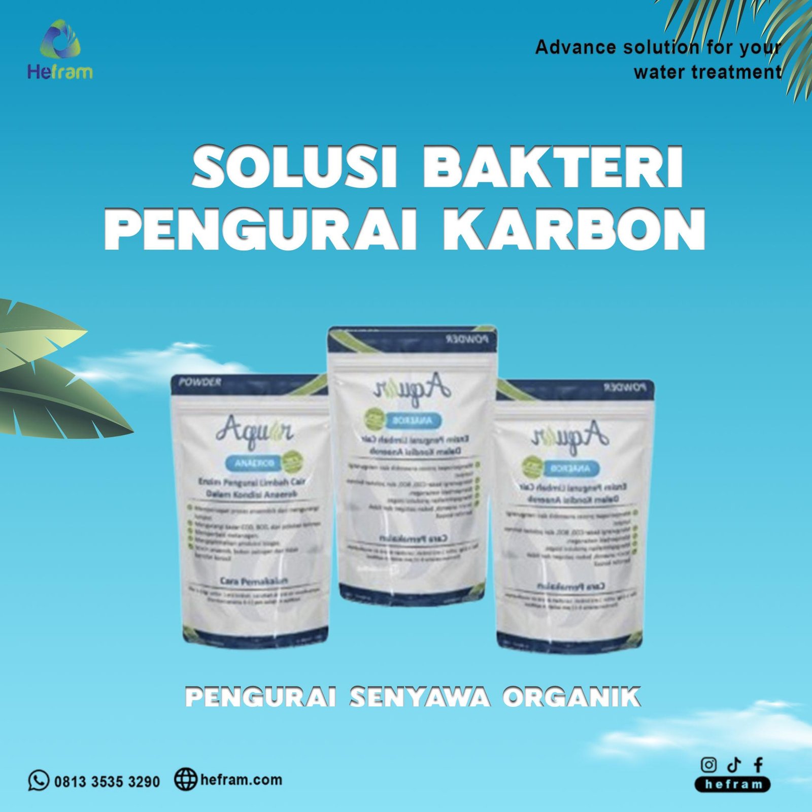 aquar pengurai limbah karbon-2