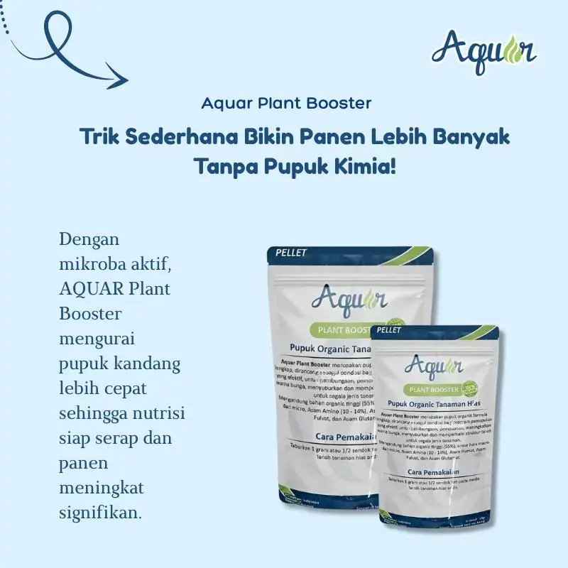 Aquar Plant booster Fermentasi Penyubur Tanaman Berkualitas-1