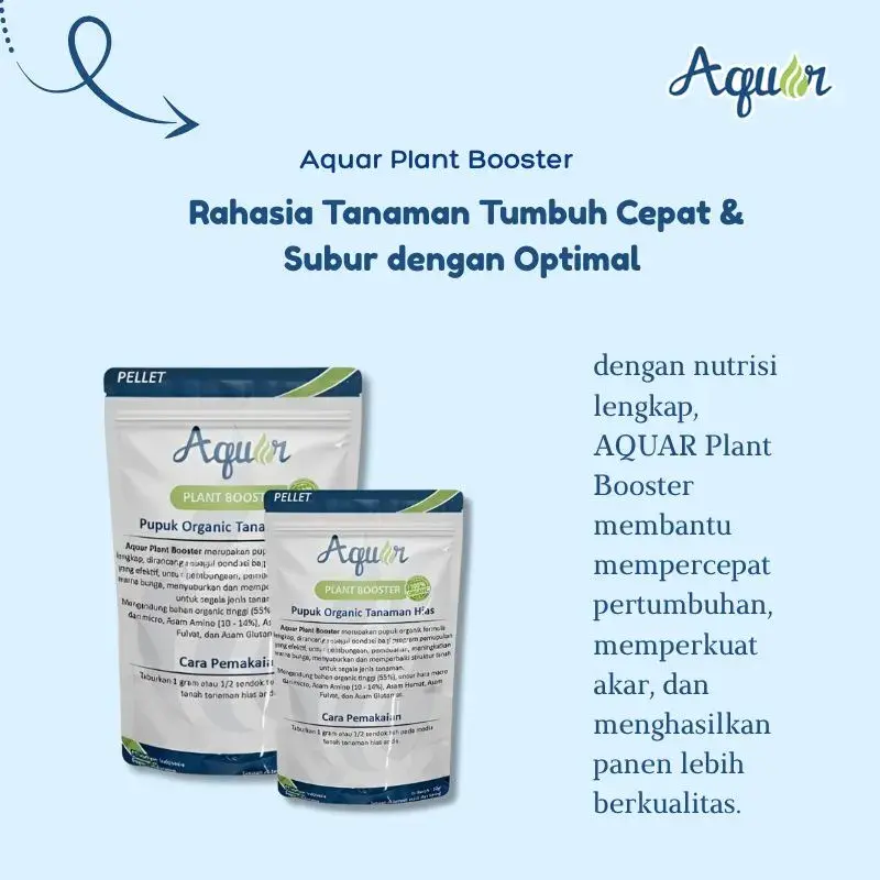 Aquar Plant Booster Peningkatan Nutrisi Tanaman Berkualitas