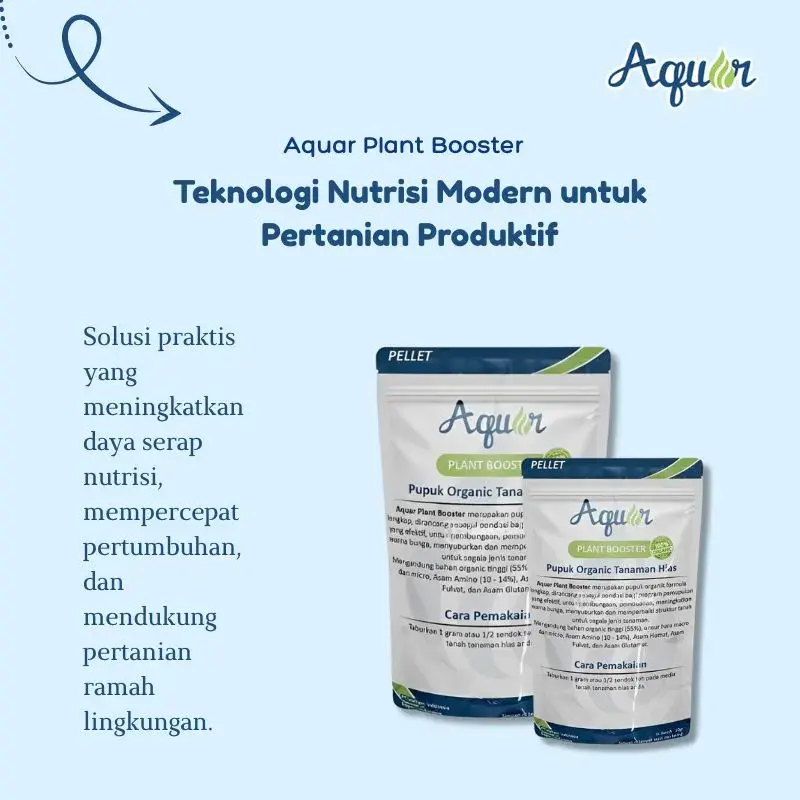Aquar Plant Booster Peningkatan Nutrisi Tanaman Efisien