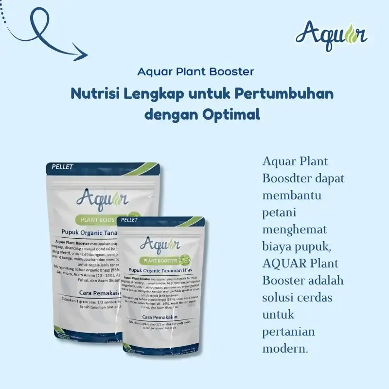 Aquar Plant Booster Peningkatan Nutrisi Tanaman Terjangkau