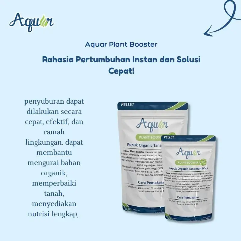 aquar plant booster solusi cepat penyubur tanaman berkualitas