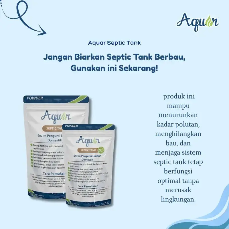 aquar septic tank solusi ampuh mengatasi bau sumbatan