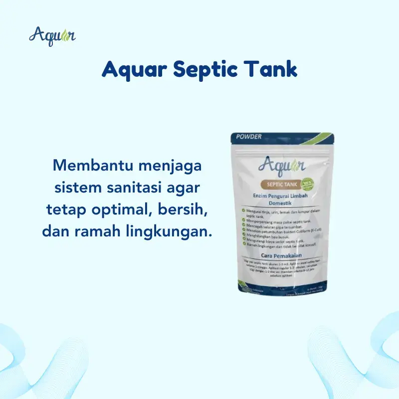 Manfaat Aquar Septic Tank