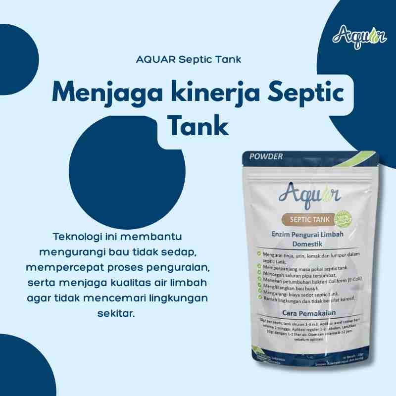Menjaga kinerja Septic Tank