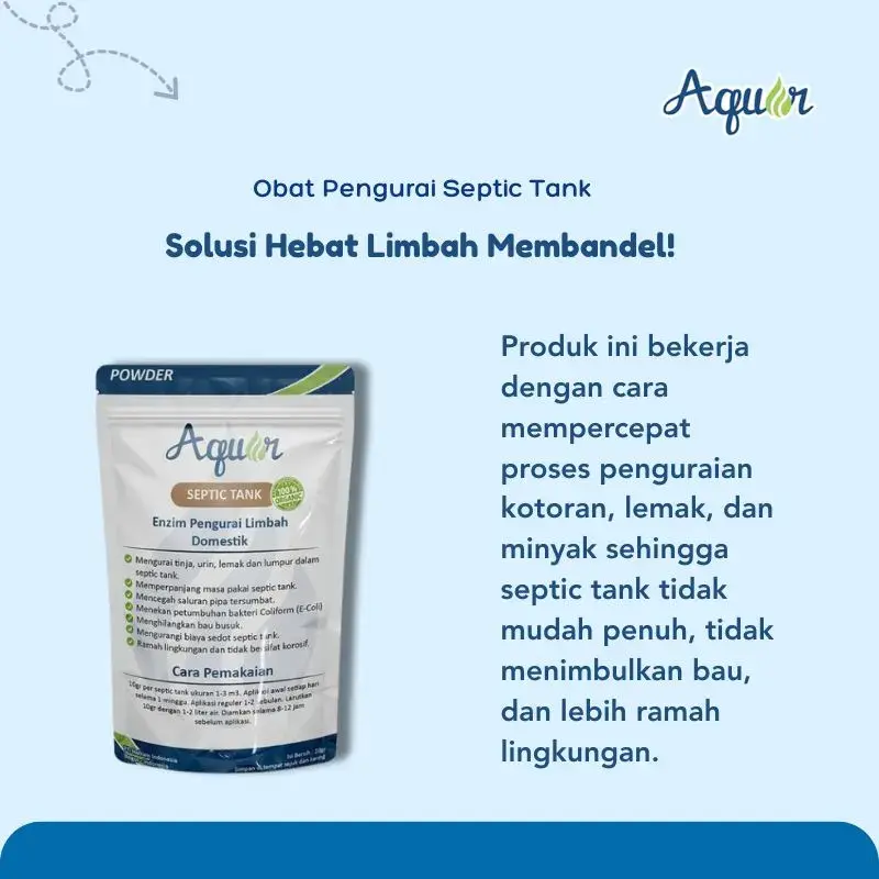 Obat Pengurai Septic Tank