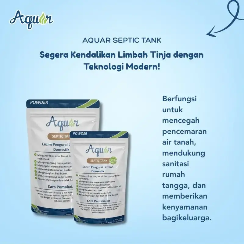 Solusi Pengurai Tinja Efisien