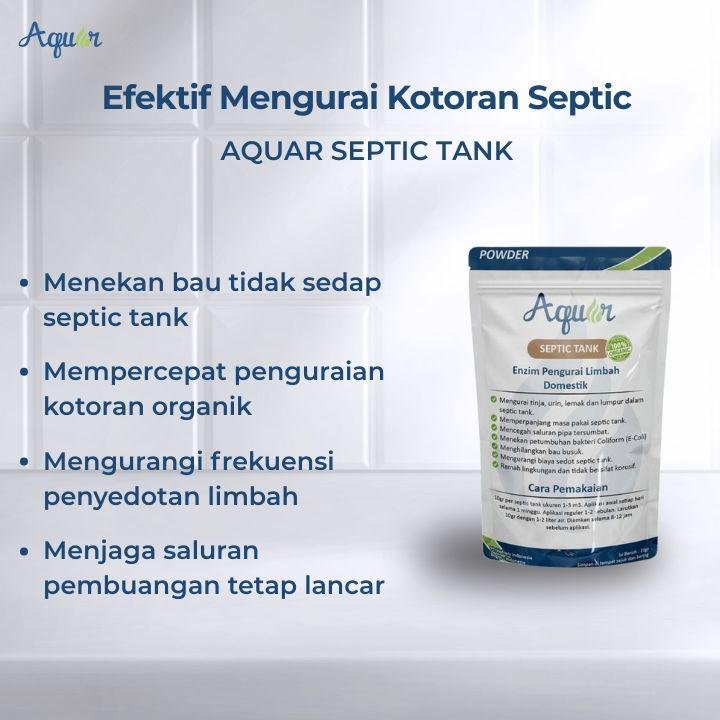 Efektif Mengurai Kotoran Septic Secara Cepat