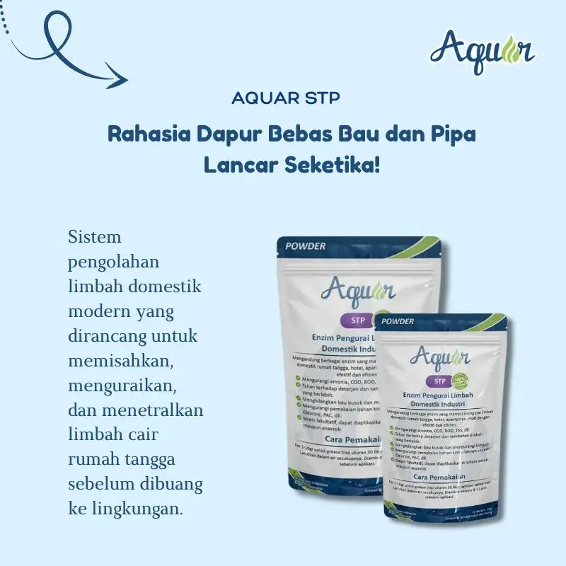 Aquar Stp Solusi limbah domestik lebih bersih