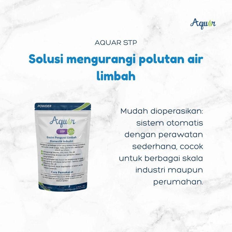 Produk mengurangi polutan air limbah