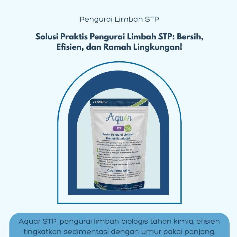 produk untuk pengurai limbah stp