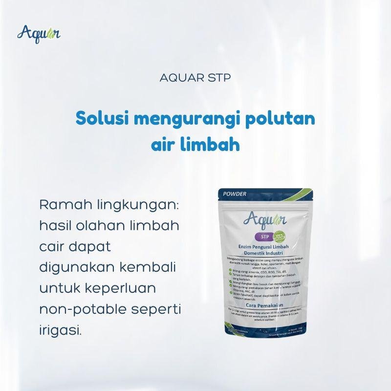 Solusi mengurangi polutan air limbah