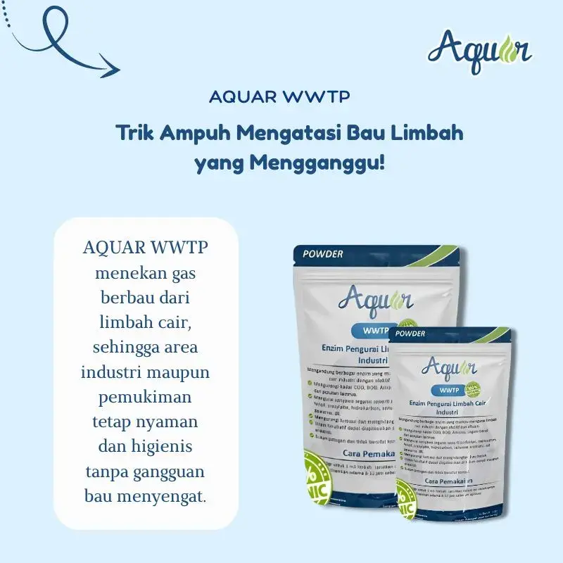 AQUAR WWTP pengurai Limbah Cair Bekualitas