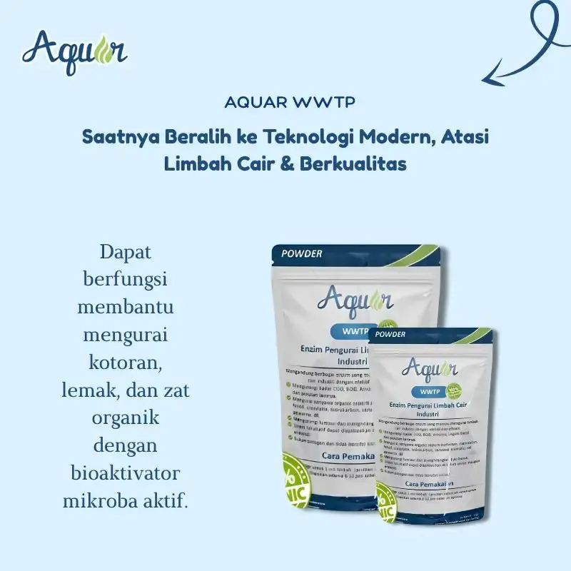 Aquar Wwtp Pengurai Limbah Cair Berkualitas-1