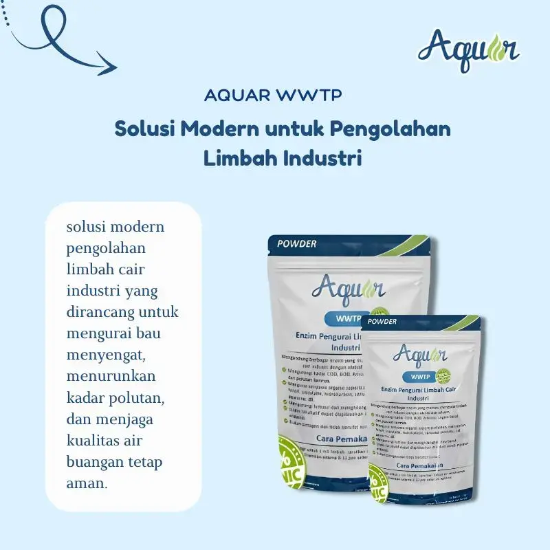 Pengurai Bau Limbah Industri