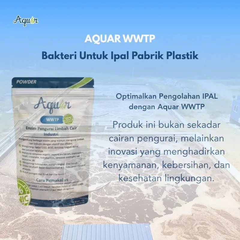 Bakteri Untuk Air Limbah plastik 2