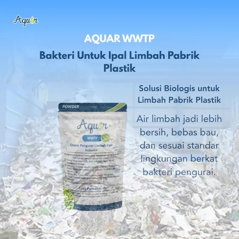 Bakteri Untuk Air Limbah plastik