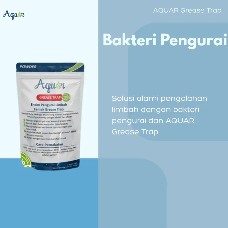 Bakteri pengurai grease trap