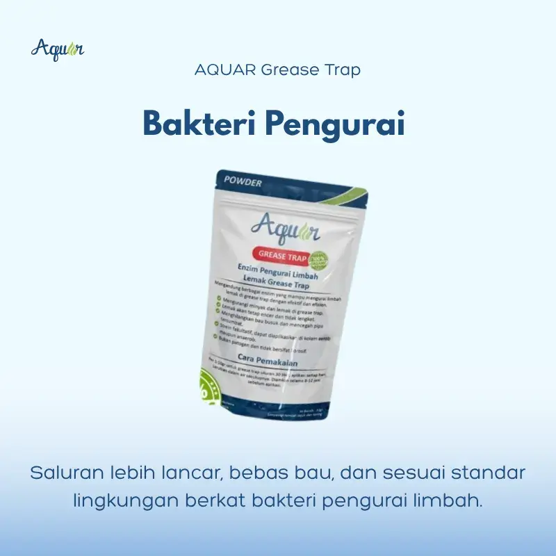 Bakteri pengurai grease trap