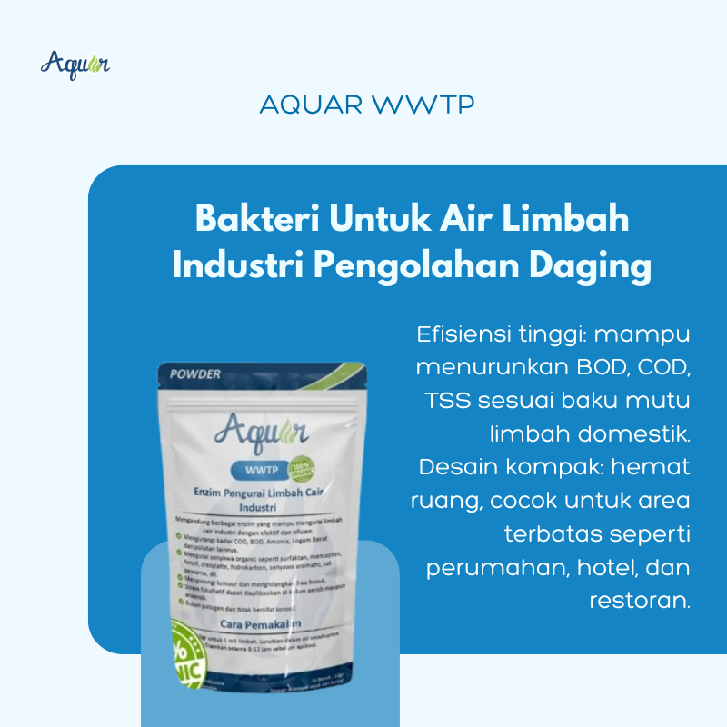 Bakteri Limbah Industri Pengolahan Daging