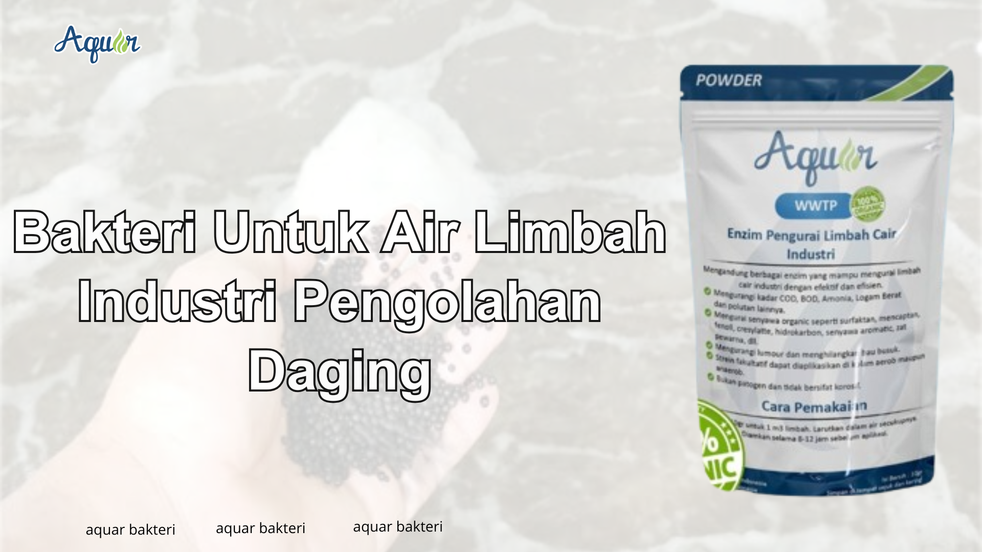 Bakteri Untuk Air Limbah Industri Pengolahan Daging