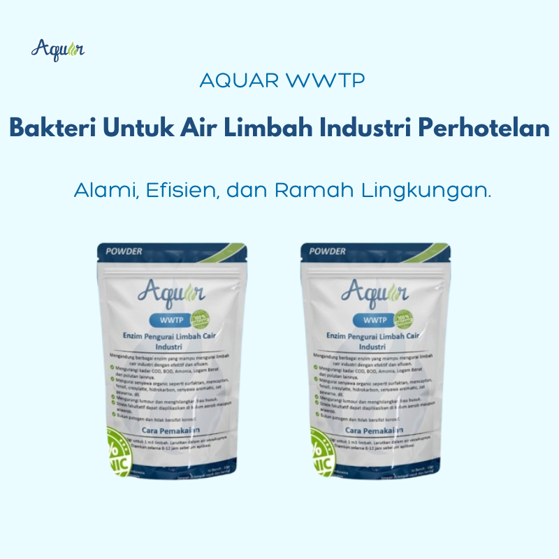 Bakteri Untuk Limbah Industri Perhotelan