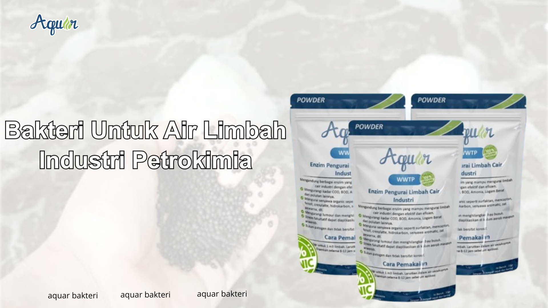 Bakteri Untuk Air Limbah Industri Petrokimia