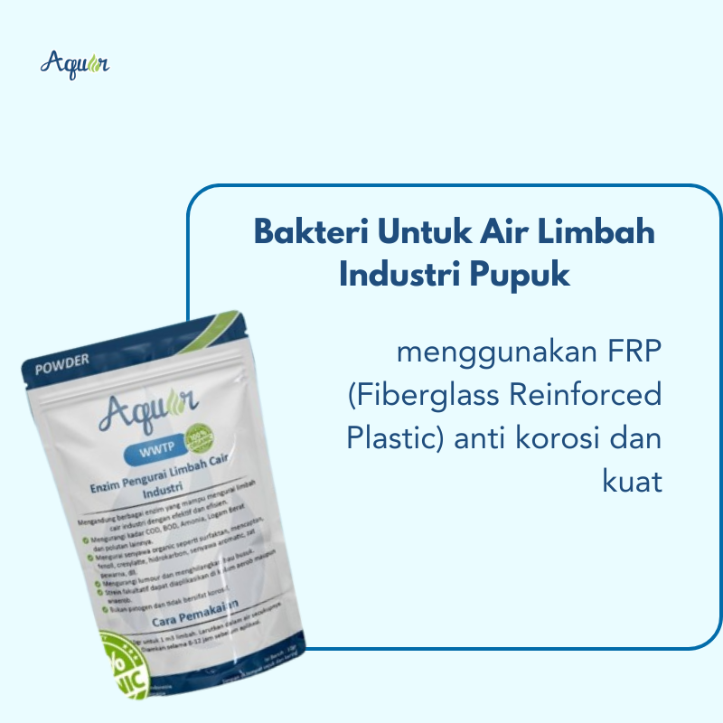 Bakteri Limbah Industri Pupuk