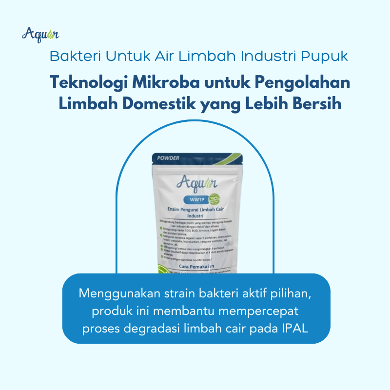 Bakteri Untuk Limbah Industri Pupuk