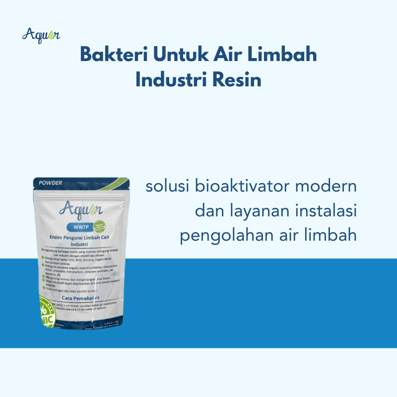 Bakteri Limbah Industri Resin